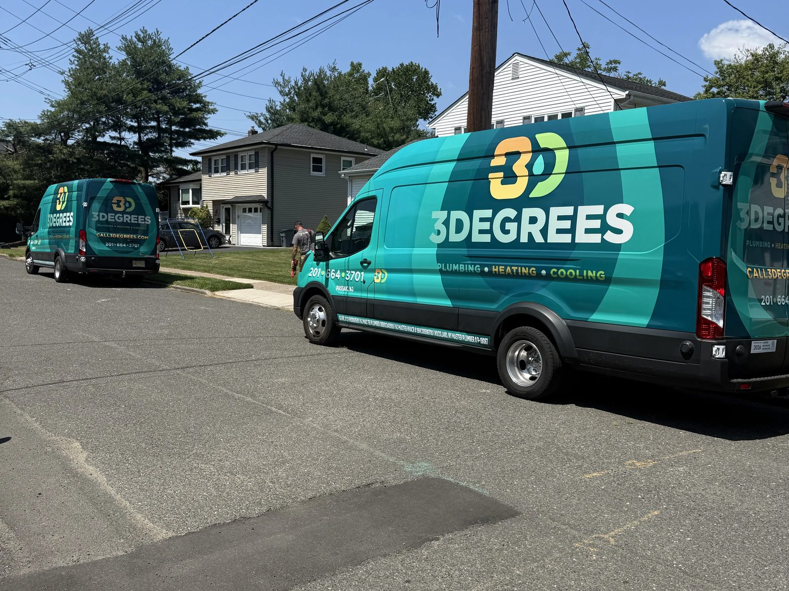 Emergency Plumbing by 3Degrees in Northern NJ, NJ